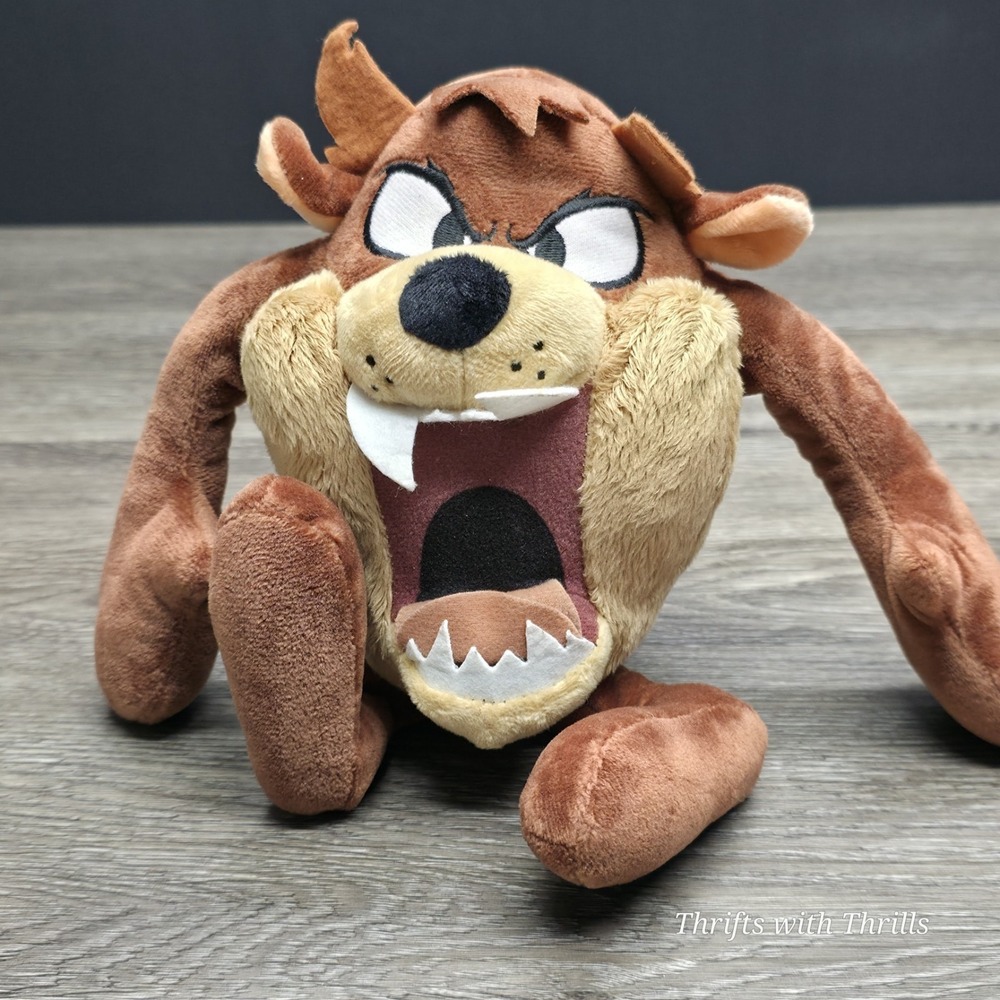 Funko Looney Tunes Tazmanian Devil Collectible Plush 12" - New With Tag - Picture 3 of 16